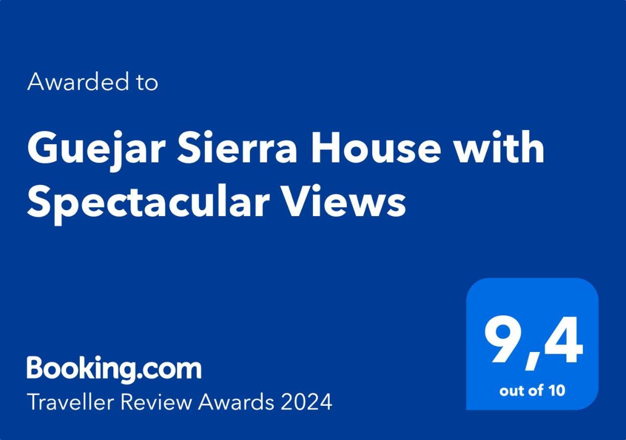 Guejar Sierra House With Spectacular Views Villa Kültér fotó